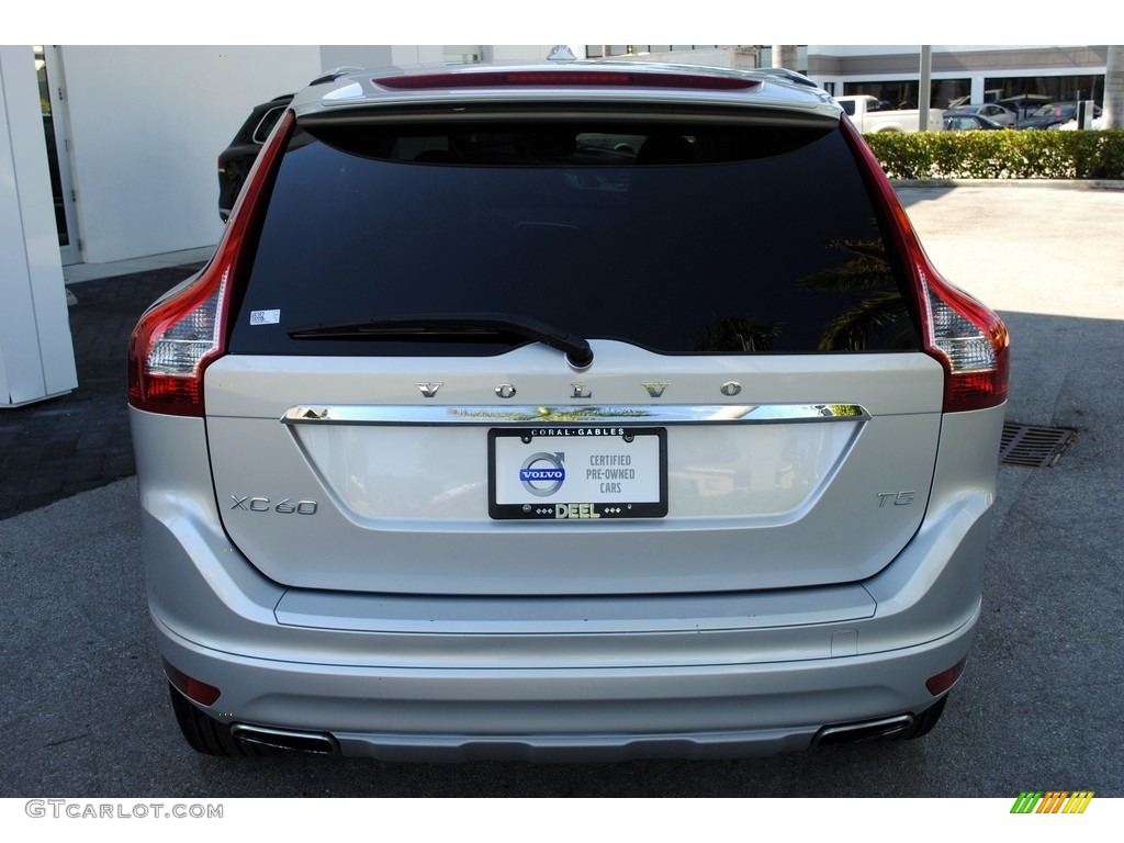 2016 XC60 T5 Drive-E - Bright Silver Metallic / Beige photo #8