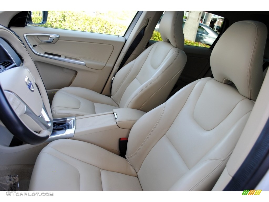 2016 XC60 T5 Drive-E - Bright Silver Metallic / Beige photo #15