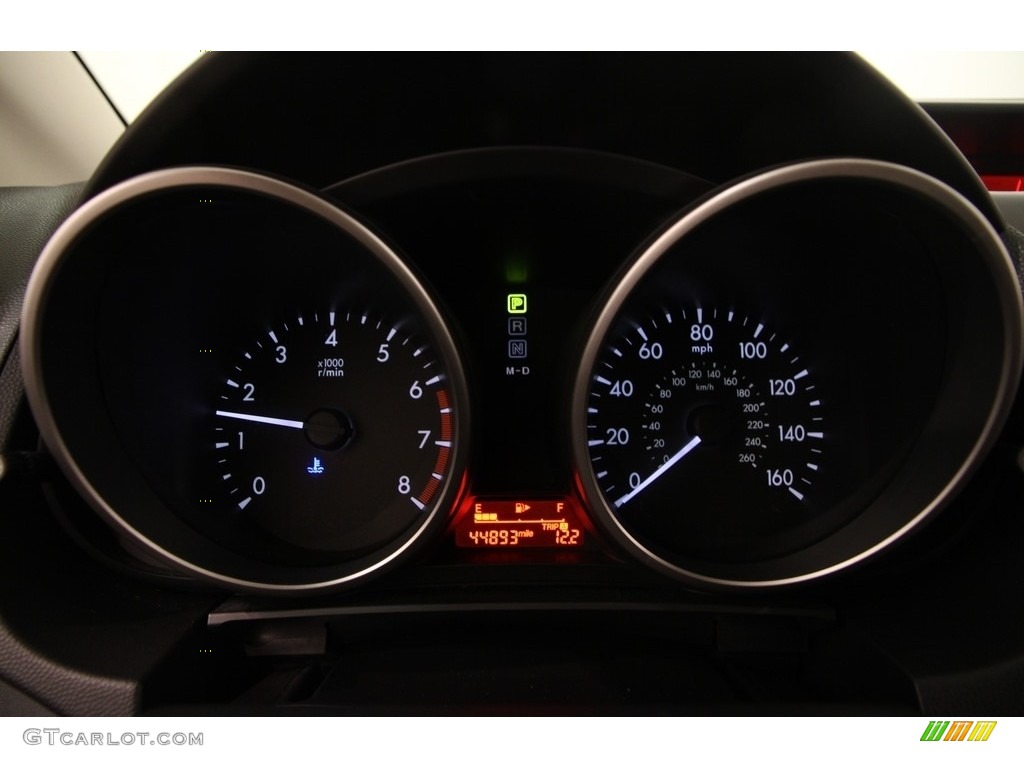 2012 MAZDA5 Sport - Liquid Silver Metallic / Black photo #8