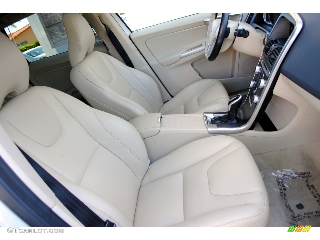 2016 XC60 T5 Drive-E - Bright Silver Metallic / Beige photo #19