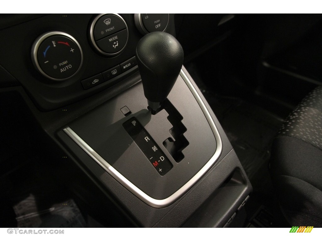 2012 MAZDA5 Sport - Liquid Silver Metallic / Black photo #10