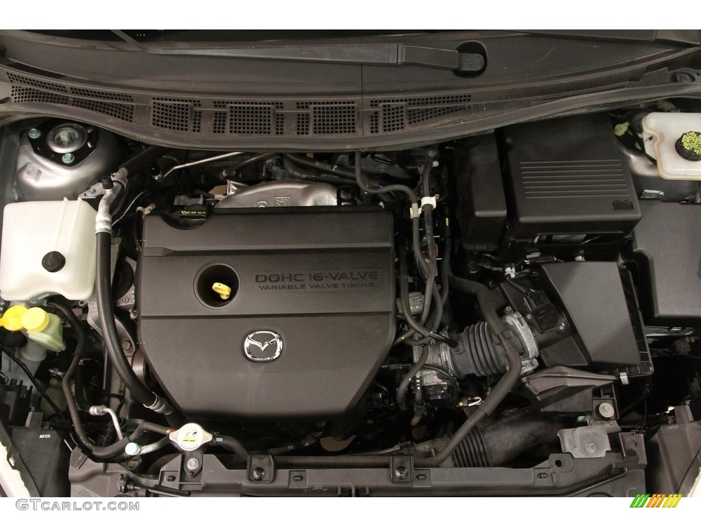 2012 MAZDA5 Sport - Liquid Silver Metallic / Black photo #15