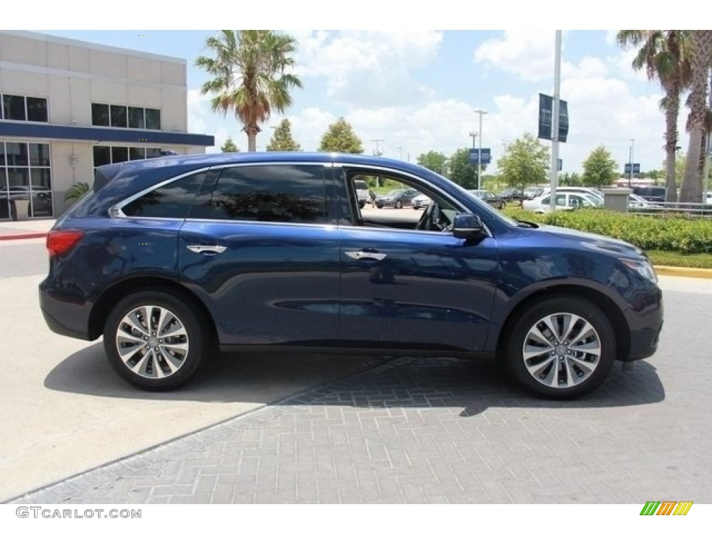 Fathom Blue Pearl 2015 Acura MDX SH-AWD Technology Exterior Photo #113145686
