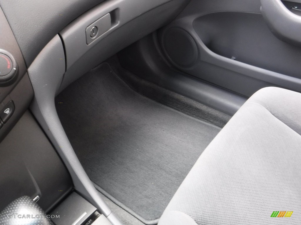 2007 Accord LX Coupe - Alabaster Silver Metallic / Gray photo #15