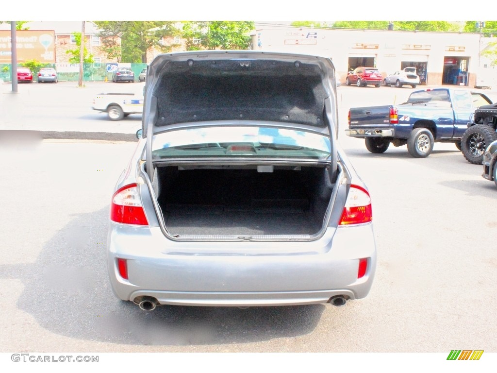 2009 Legacy 2.5i Sedan - Quartz Silver Metallic / Off Black photo #34