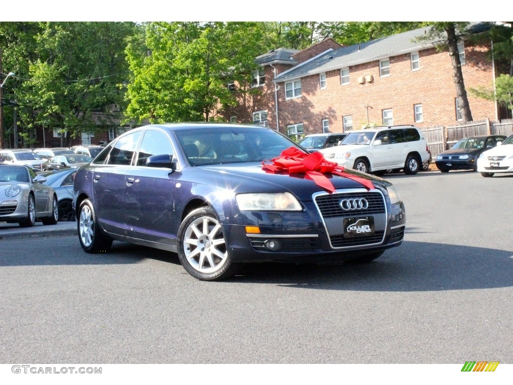 Night Blue Pearl Effect Audi A6