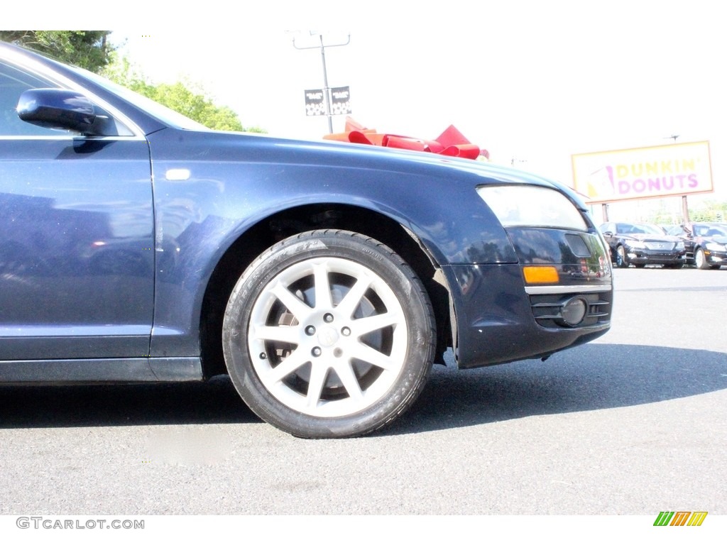 2005 A6 3.2 quattro Sedan - Night Blue Pearl Effect / Amaretto photo #13