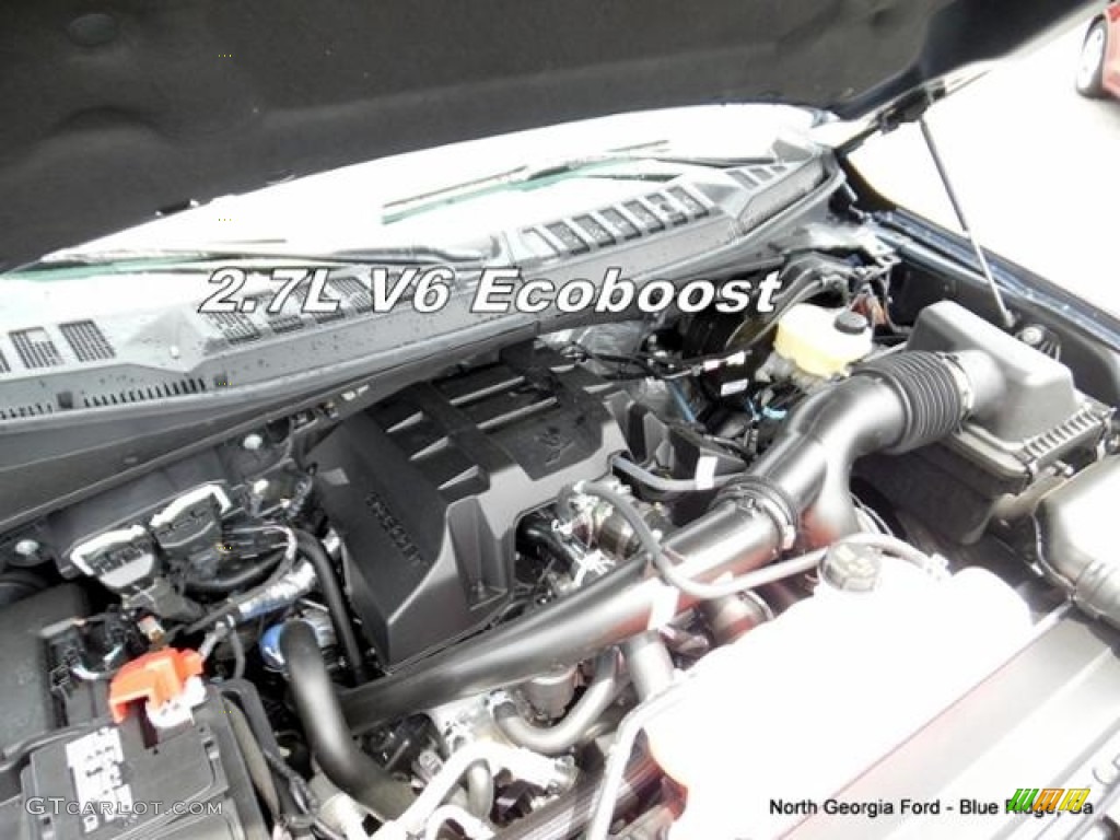 2016 F150 XLT SuperCab 4x4 - Blue Jeans / Medium Earth Gray photo #10