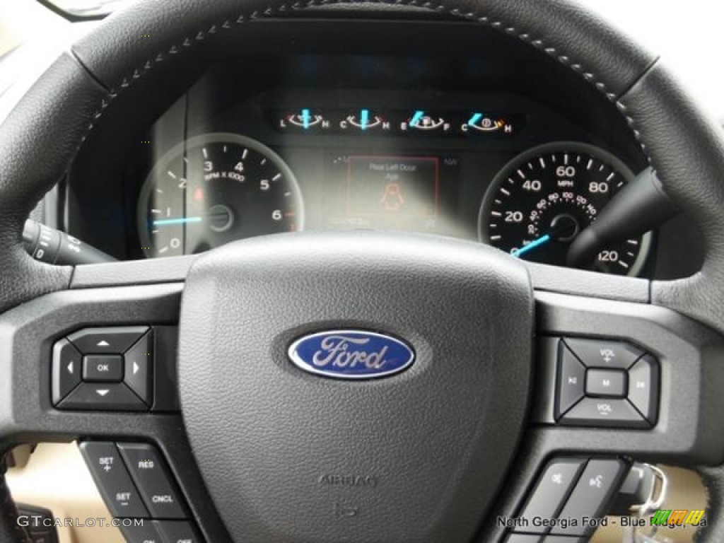 2016 F150 XLT SuperCab 4x4 - Blue Jeans / Medium Earth Gray photo #18