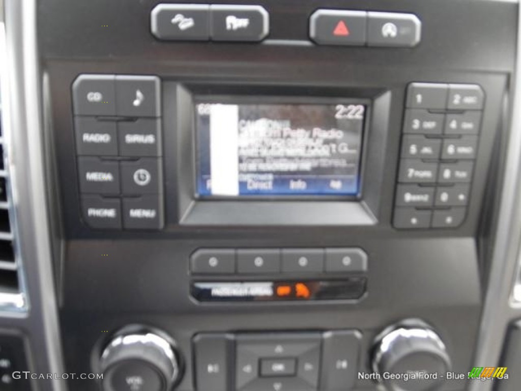 2016 F150 XLT SuperCab 4x4 - Blue Jeans / Medium Earth Gray photo #20