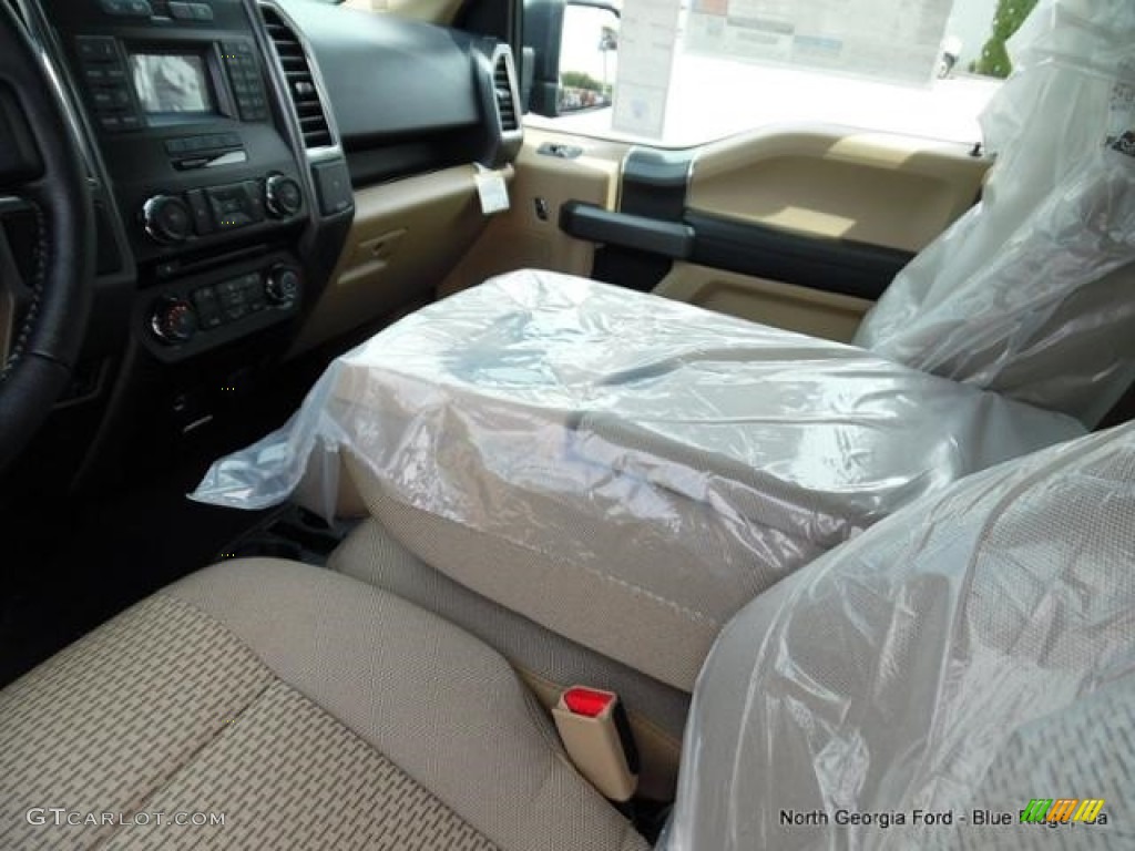 2016 F150 XLT SuperCab 4x4 - Blue Jeans / Medium Earth Gray photo #25