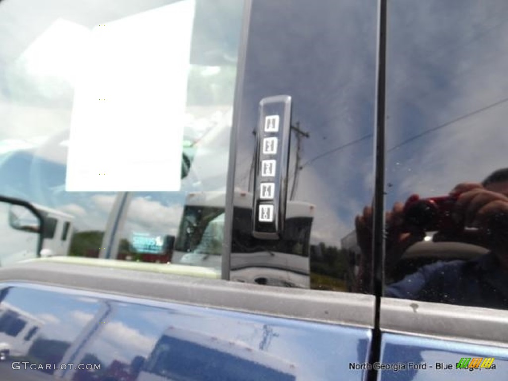 2016 F150 XLT SuperCab 4x4 - Blue Jeans / Medium Earth Gray photo #26
