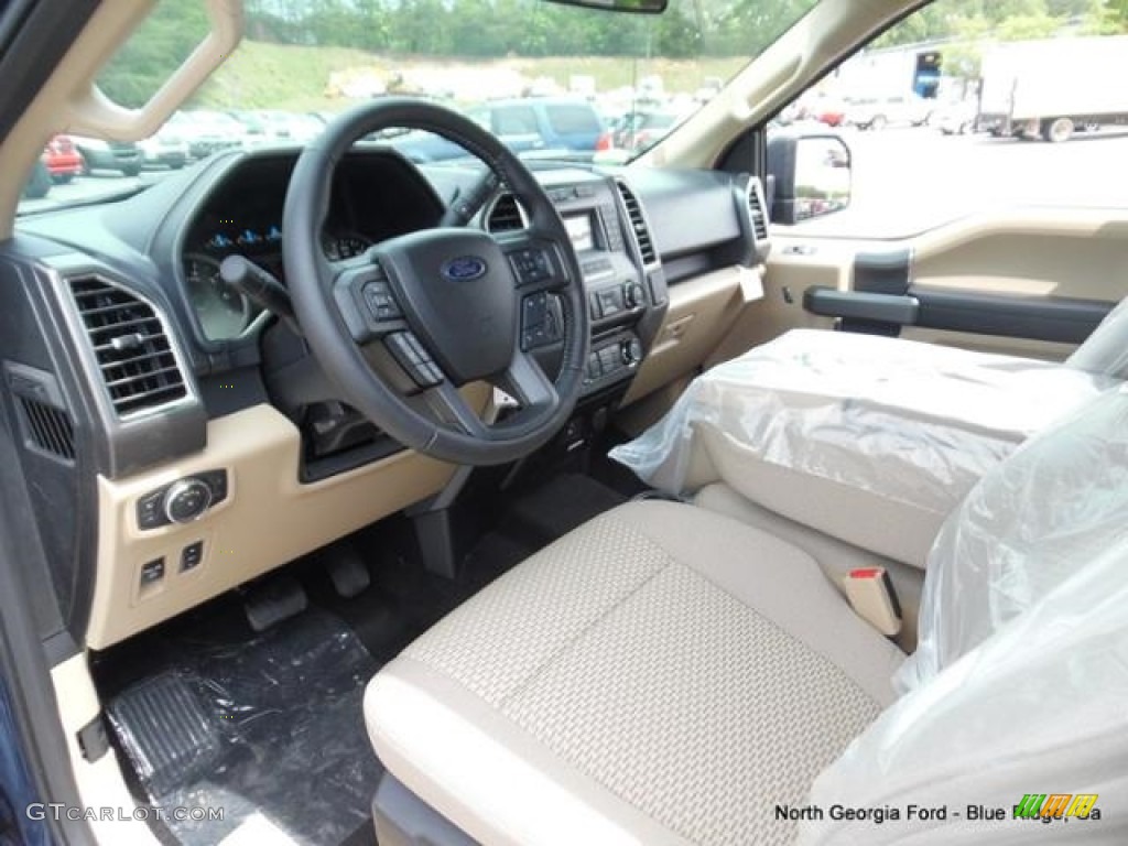2016 F150 XLT SuperCab 4x4 - Blue Jeans / Medium Earth Gray photo #29