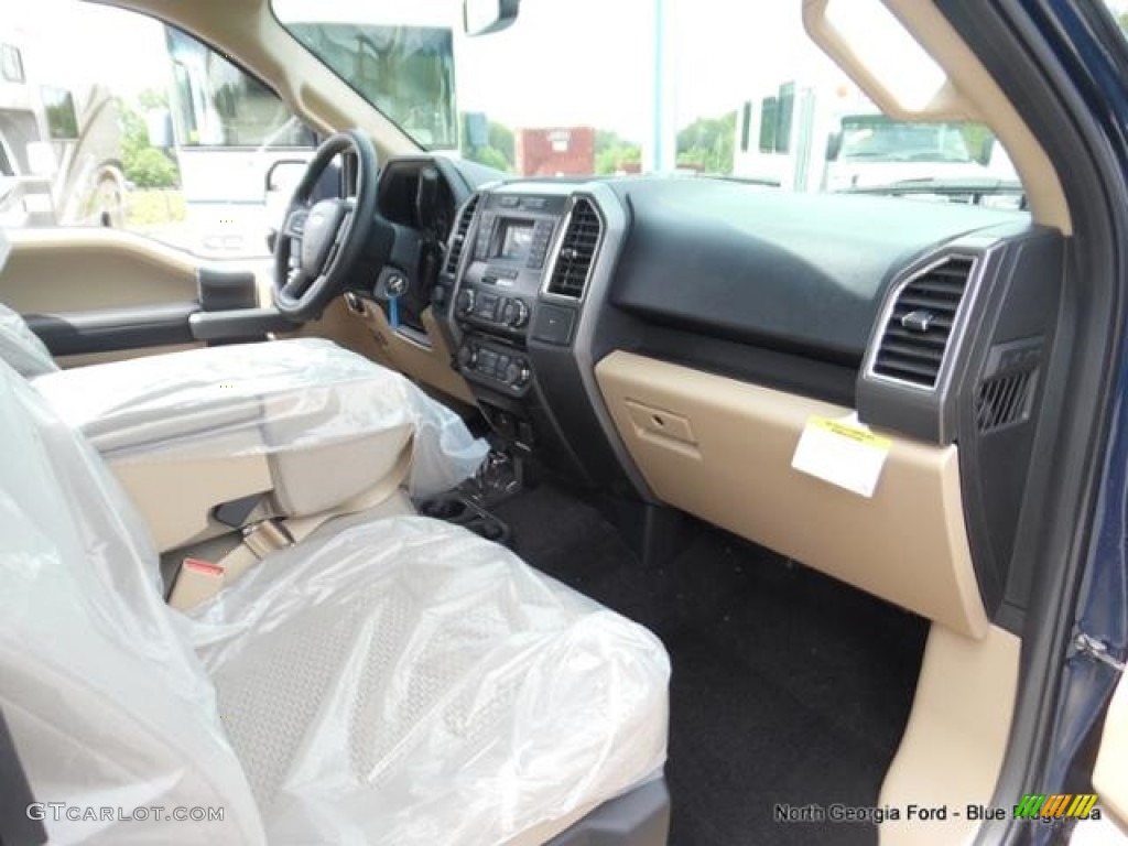 2016 F150 XLT SuperCab 4x4 - Blue Jeans / Medium Earth Gray photo #30