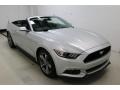 Ingot Silver Metallic 2016 Ford Mustang V6 Convertible Exterior