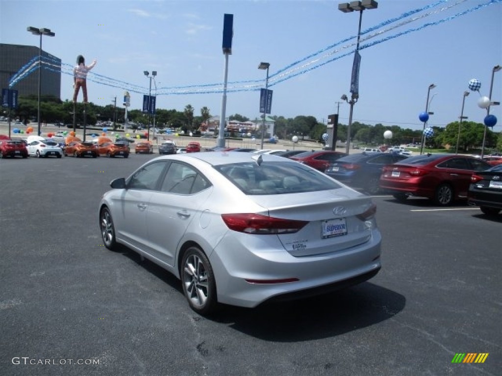 2017 Elantra Limited - Silver / Gray photo #4