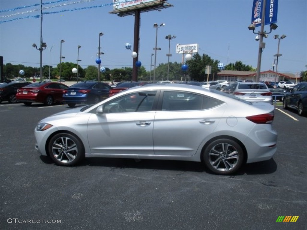 2017 Elantra Limited - Silver / Gray photo #5