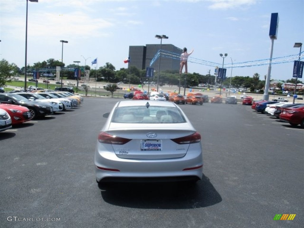 2017 Elantra Limited - Silver / Gray photo #6