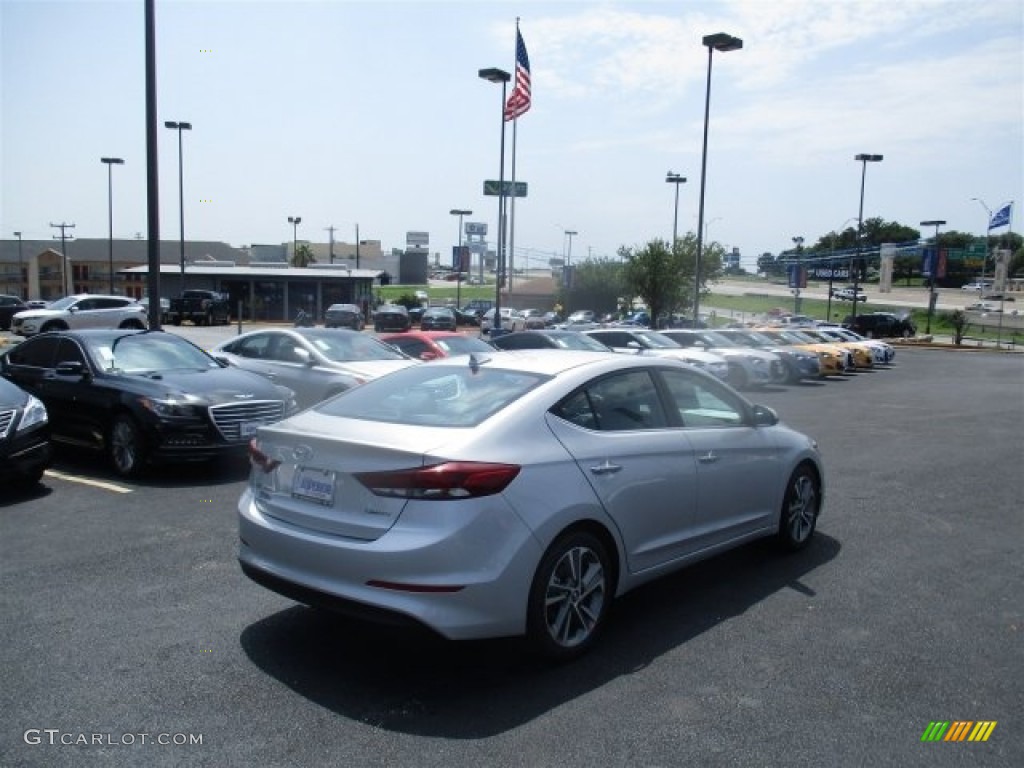 2017 Elantra Limited - Silver / Gray photo #7