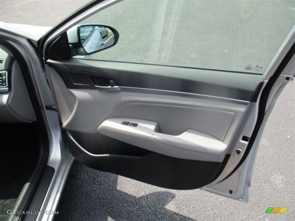 2017 Elantra Limited - Silver / Gray photo #11