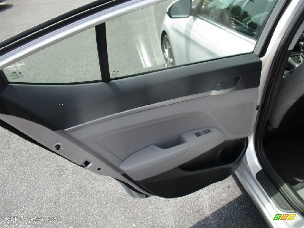 2017 Elantra Limited - Silver / Gray photo #17