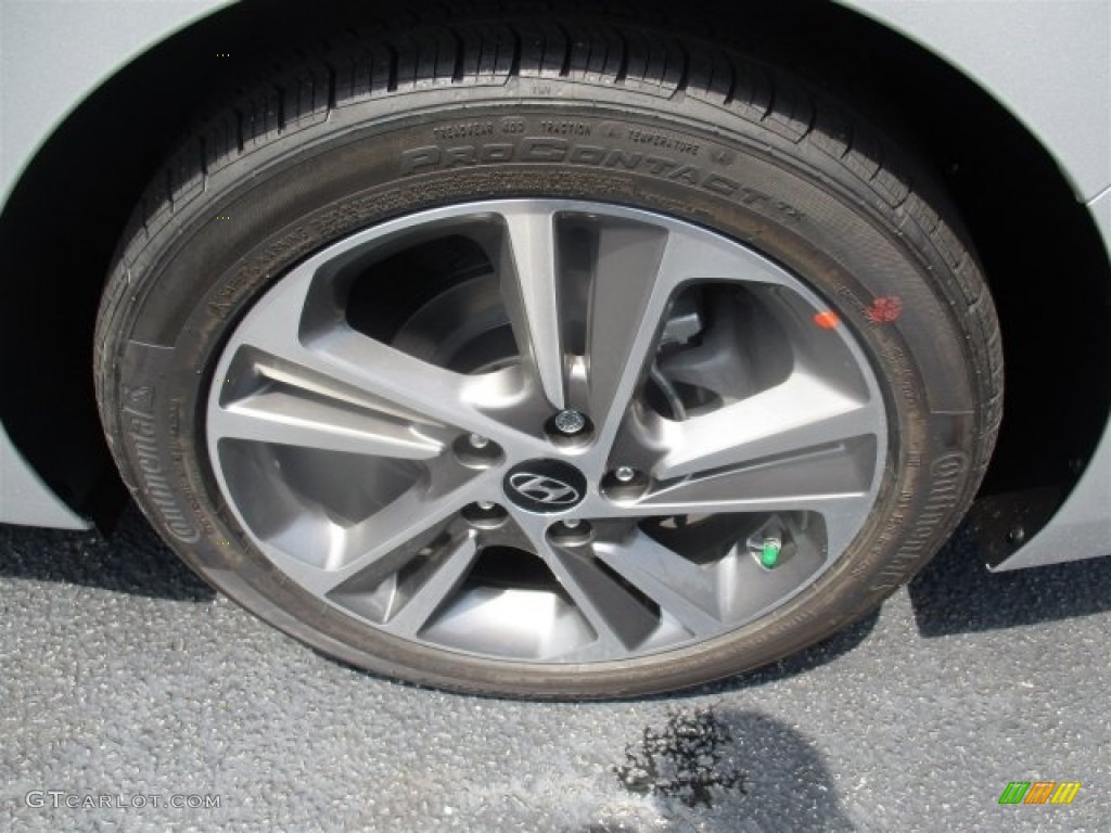 2017 Elantra Limited - Silver / Gray photo #21