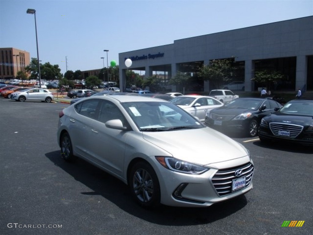 2017 Elantra SE - Beige / Beige photo #1