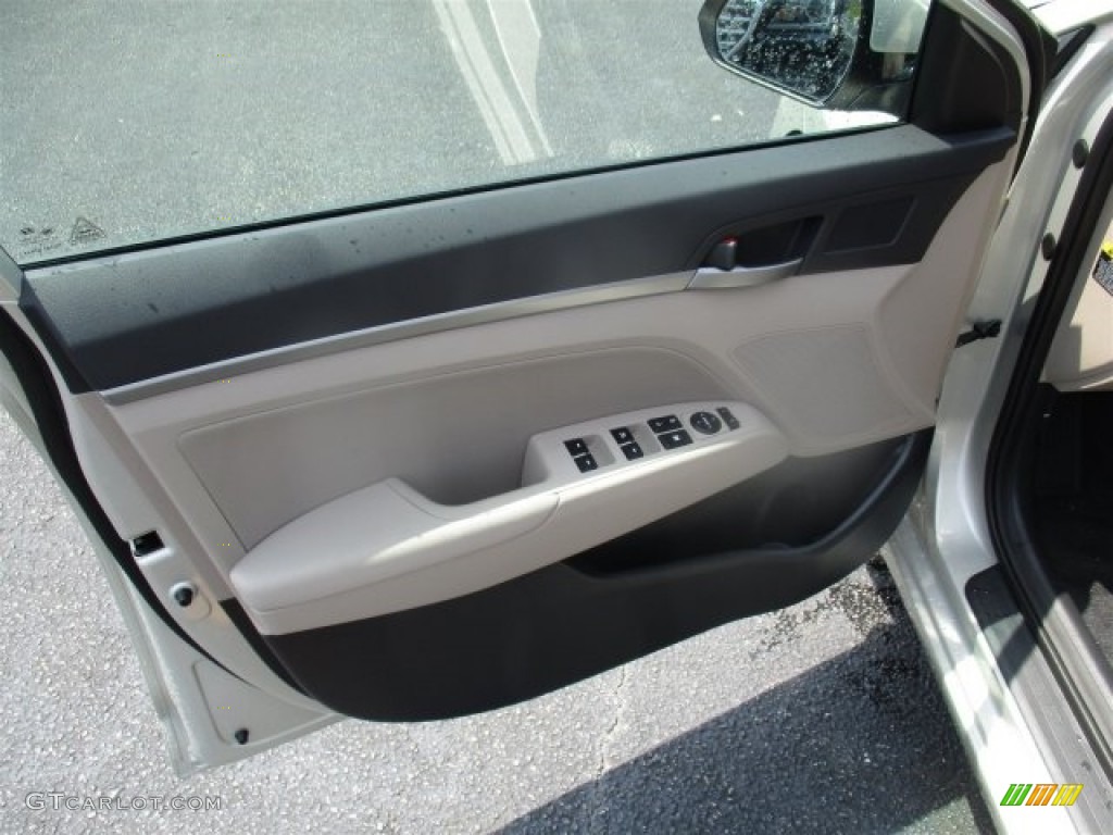 2017 Elantra SE - Beige / Beige photo #17