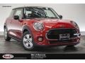 2016 Blazing Red Metallic Mini Hardtop Cooper 2 Door  photo #1