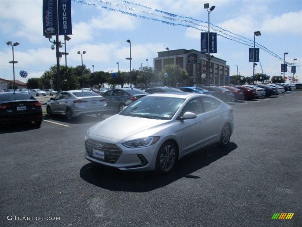 2017 Elantra Limited - Silver / Gray photo #3