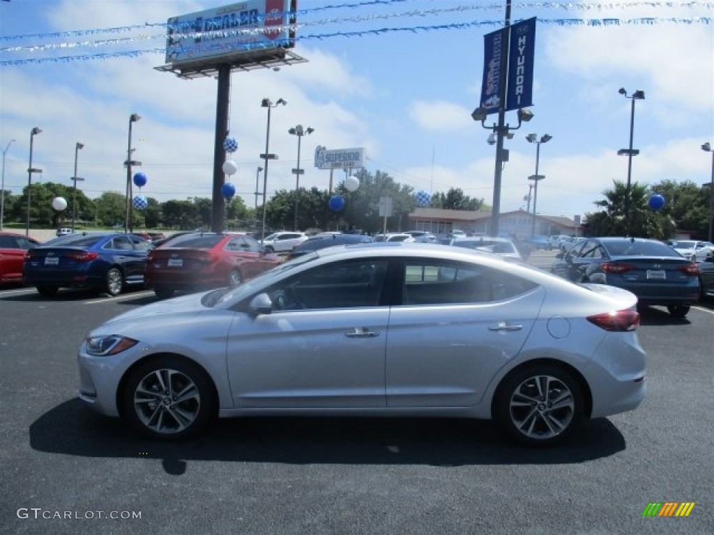 2017 Elantra Limited - Silver / Gray photo #4