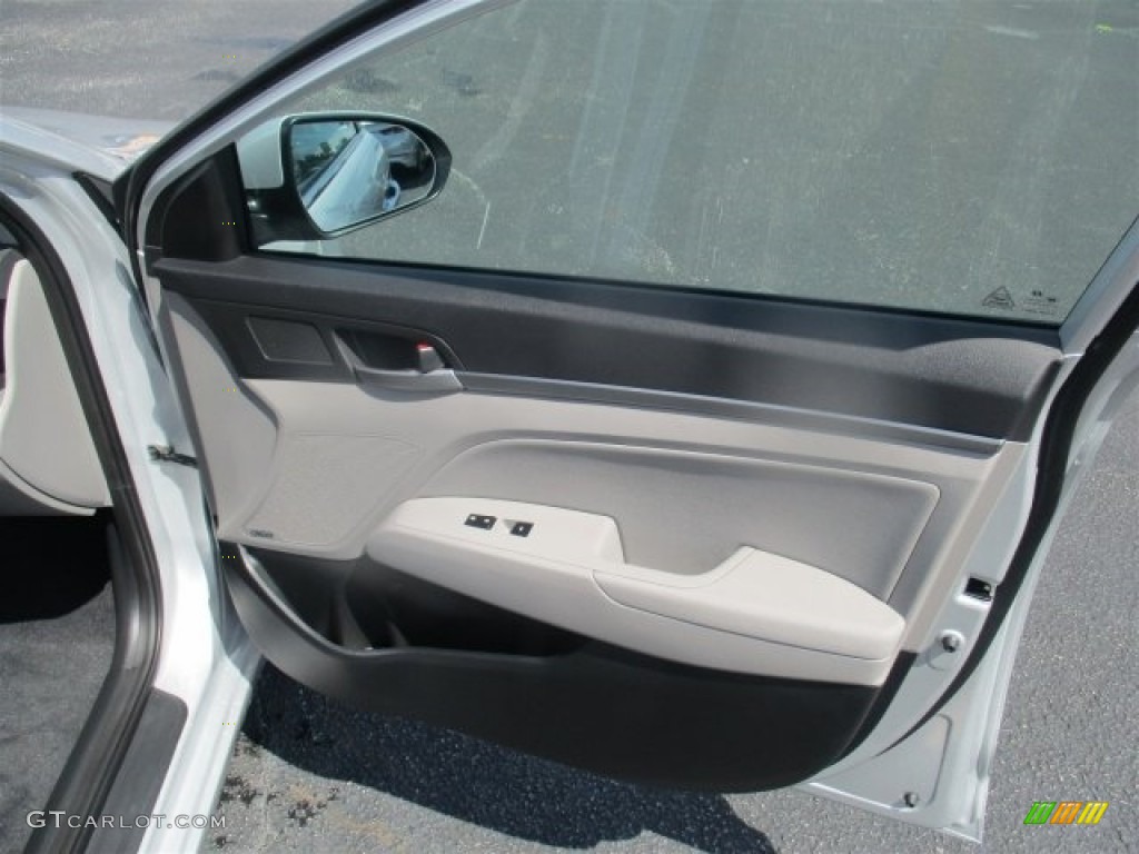 2017 Elantra Limited - Silver / Gray photo #11
