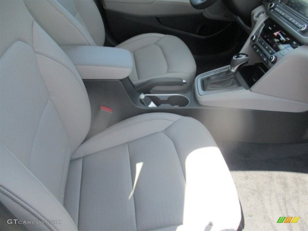 2017 Elantra Limited - Silver / Gray photo #12