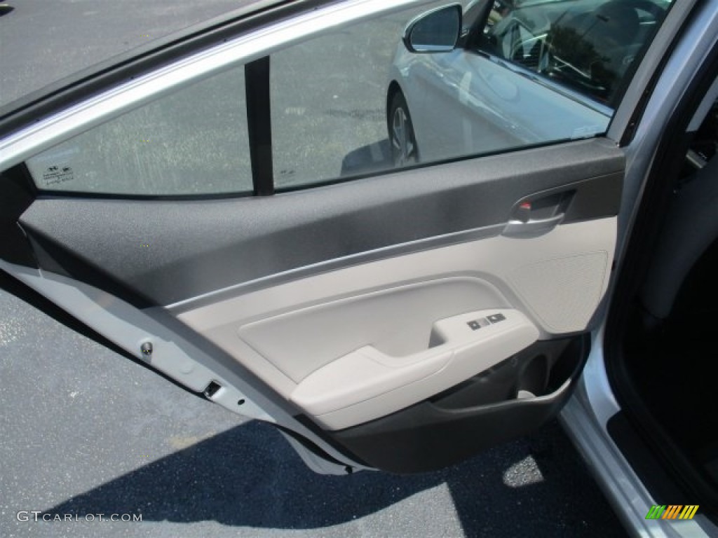 2017 Elantra Limited - Silver / Gray photo #17