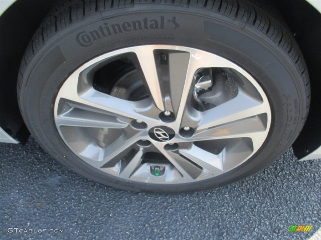 2017 Elantra Limited - Silver / Gray photo #21