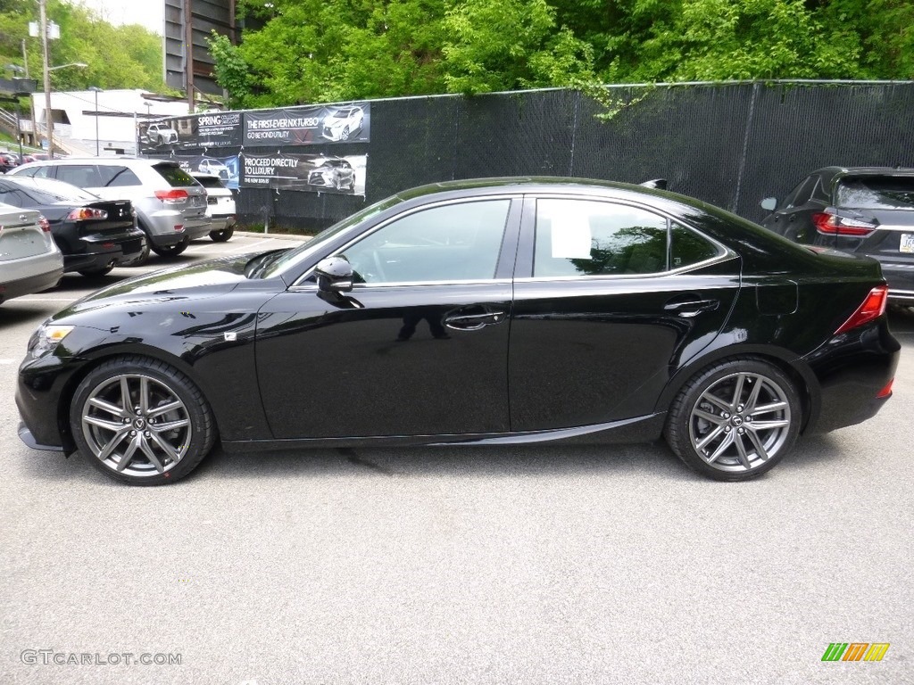 2014 IS 250 AWD - Obsidian Black / Black photo #4