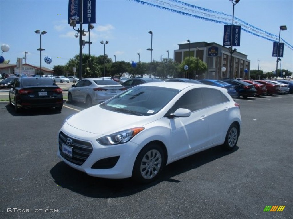 2016 Elantra GT  - Ceramic White / Black photo #3