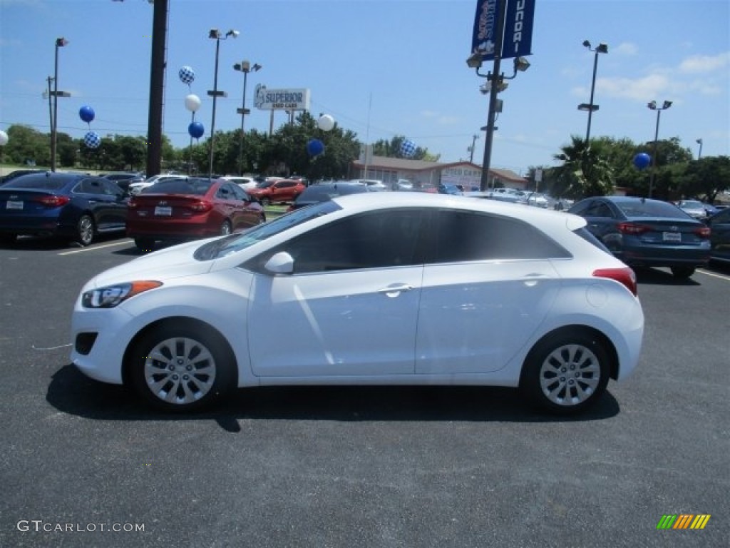 2016 Elantra GT  - Ceramic White / Black photo #4