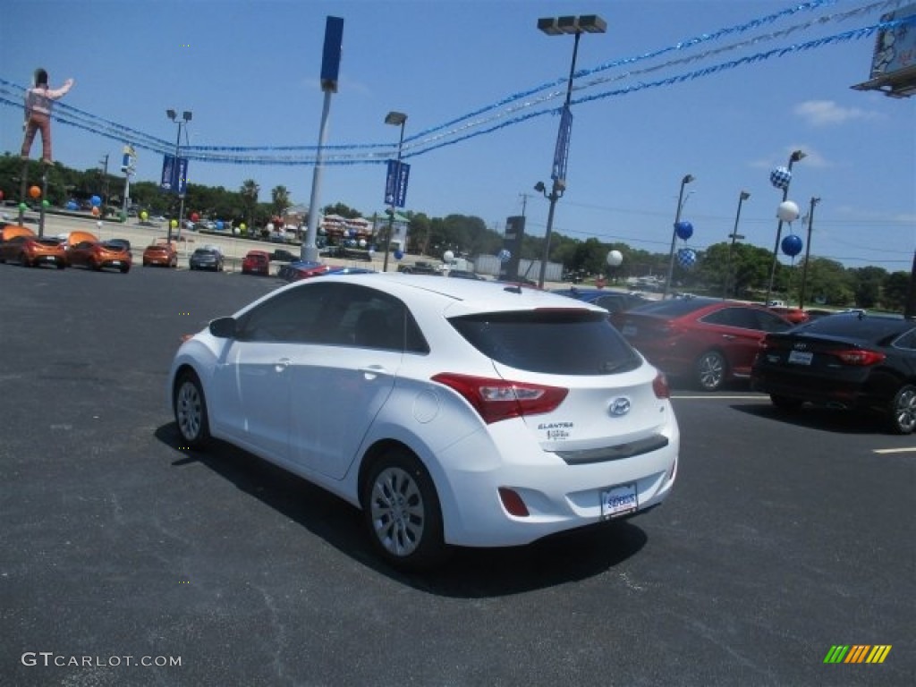 2016 Elantra GT  - Ceramic White / Black photo #5