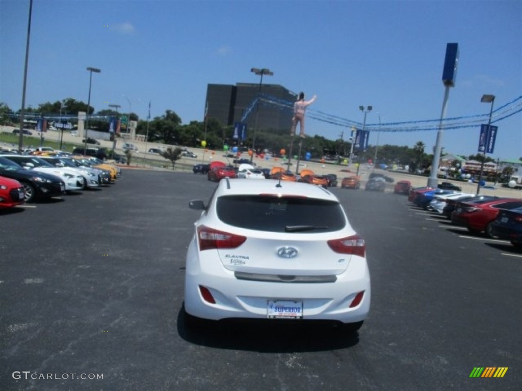 2016 Elantra GT  - Ceramic White / Black photo #6