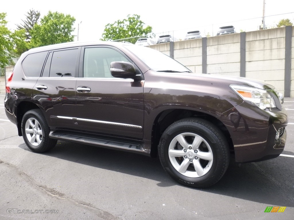 2012 GX 460 - Claret Red Mica / Black/Auburn Bubinga photo #1