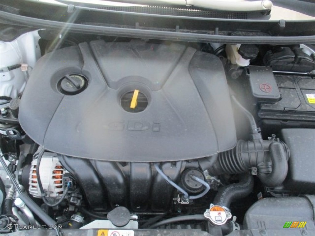 2016 Elantra GT  - Ceramic White / Black photo #22