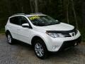 2013 Blizzard White Pearl Toyota RAV4 Limited AWD  photo #3
