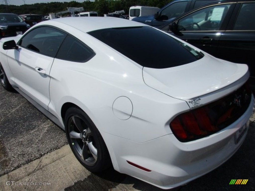 2016 Mustang V6 Coupe - Oxford White / Ebony photo #4