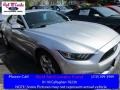 2016 Ingot Silver Metallic Ford Mustang V6 Coupe  photo #1