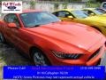 2016 Competition Orange Ford Mustang V6 Coupe  photo #1