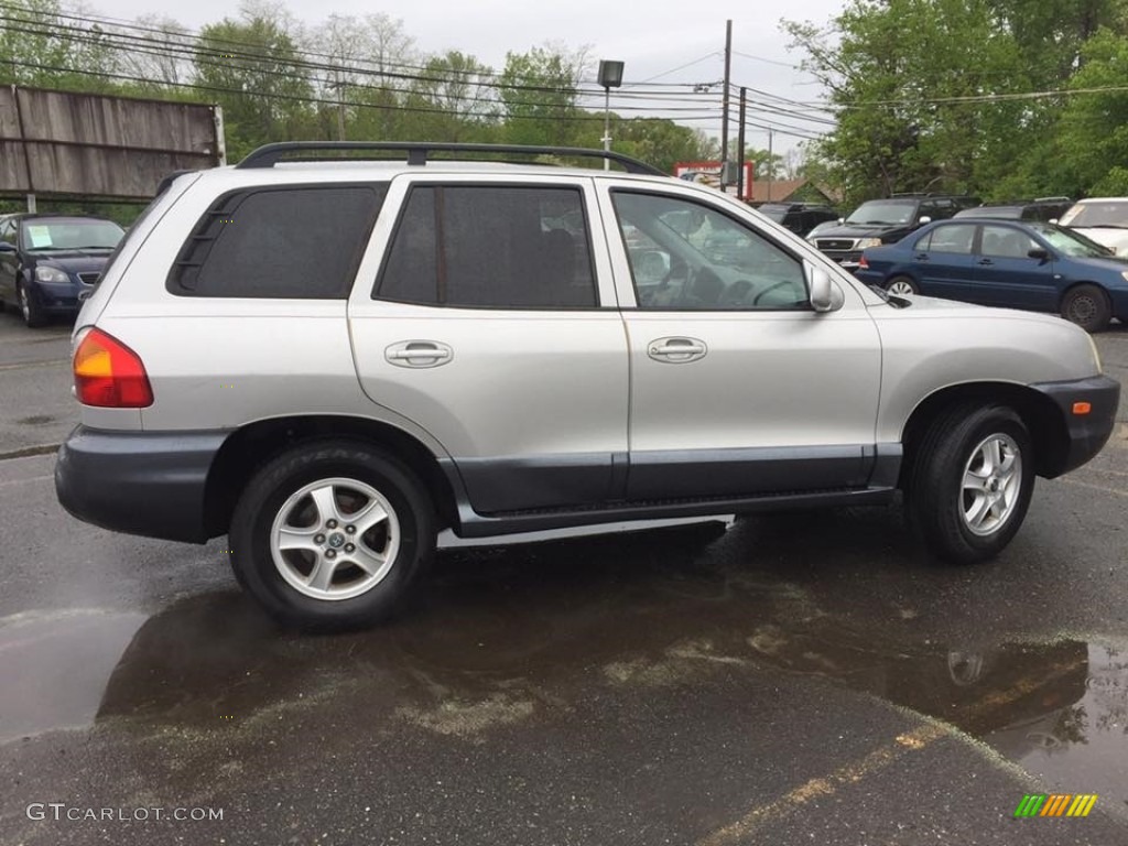 2003 Santa Fe GLS - Pewter / Gray photo #3