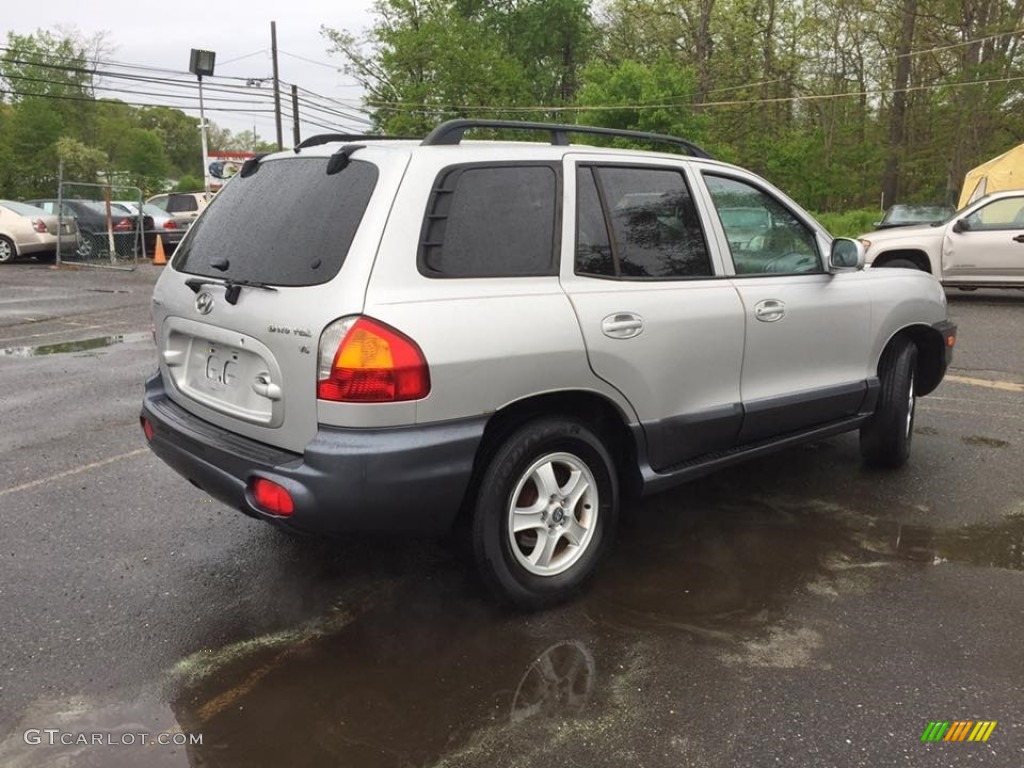 2003 Santa Fe GLS - Pewter / Gray photo #4