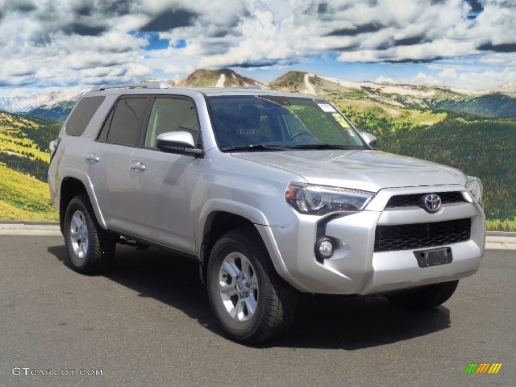 2015 4Runner SR5 4x4 - Classic Silver Metallic / Black photo #1