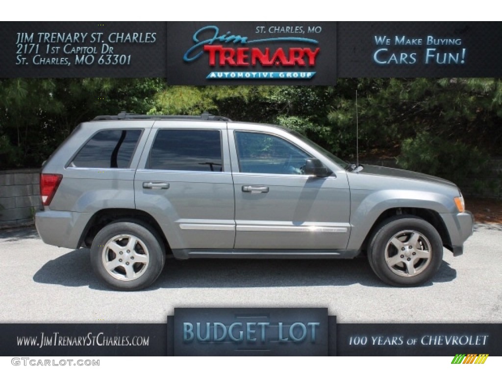 2007 Grand Cherokee Limited 4x4 - Mineral Gray Metallic / Medium Slate Gray photo #1